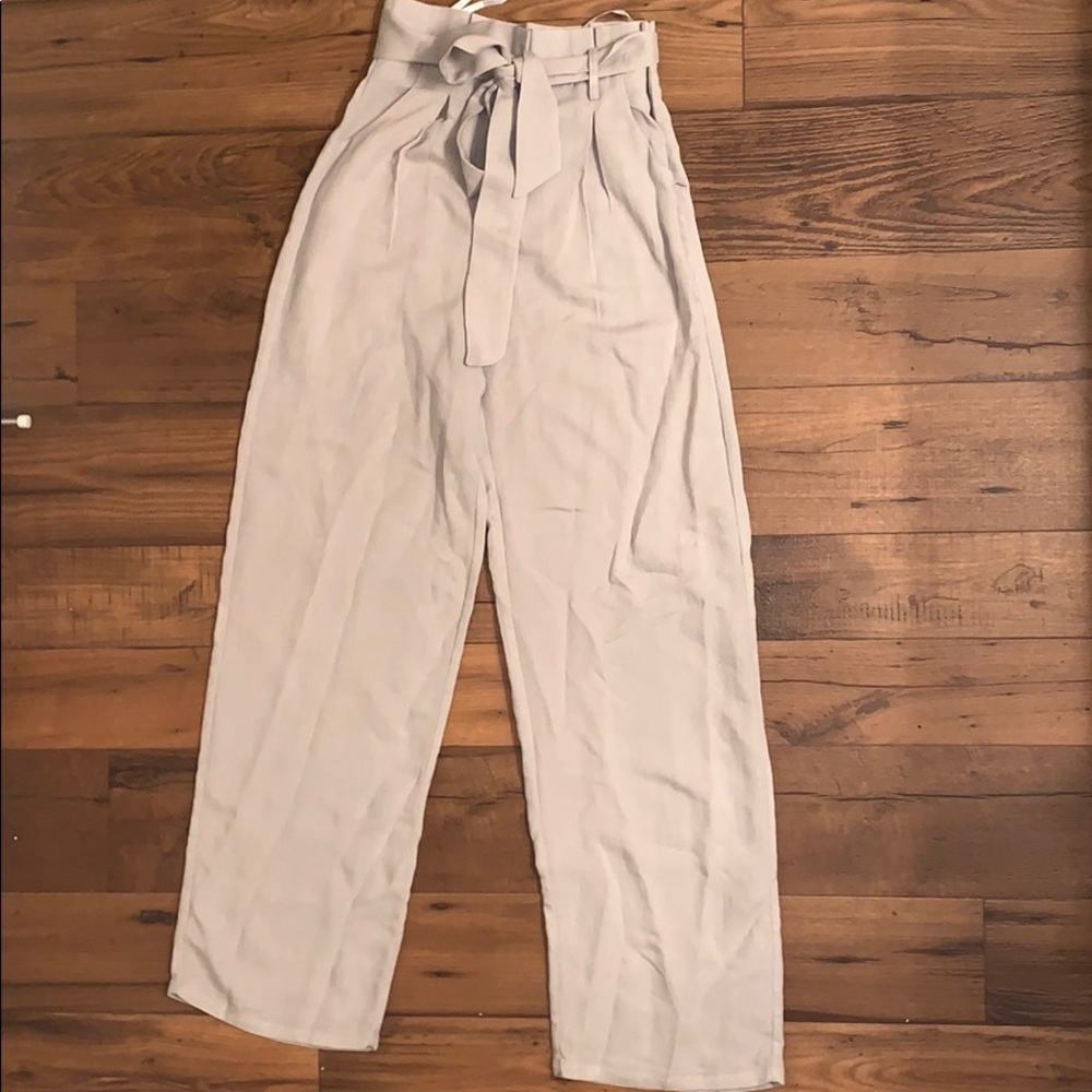 Fashion nova tie waist pant